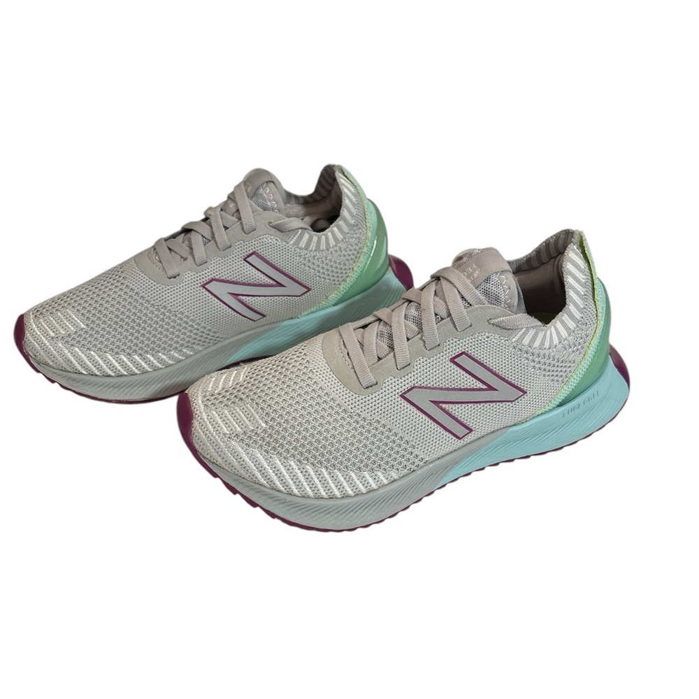 New Balance Fuel Cell Women's Gray and Mint Athletic Shoes